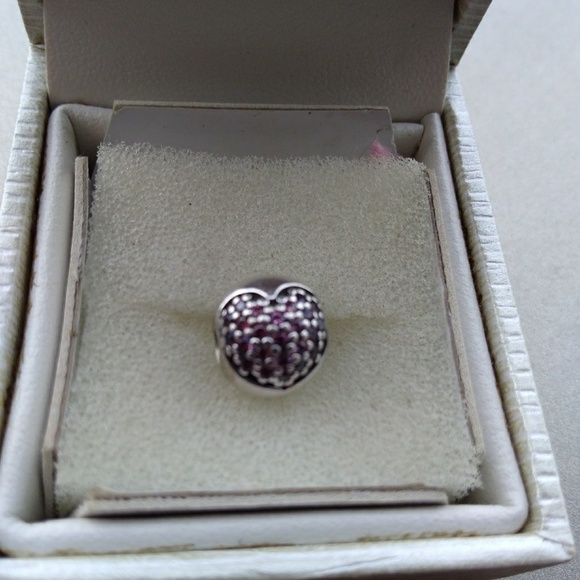 Heart  Pandora Clip Bead - Picture 7 of 8